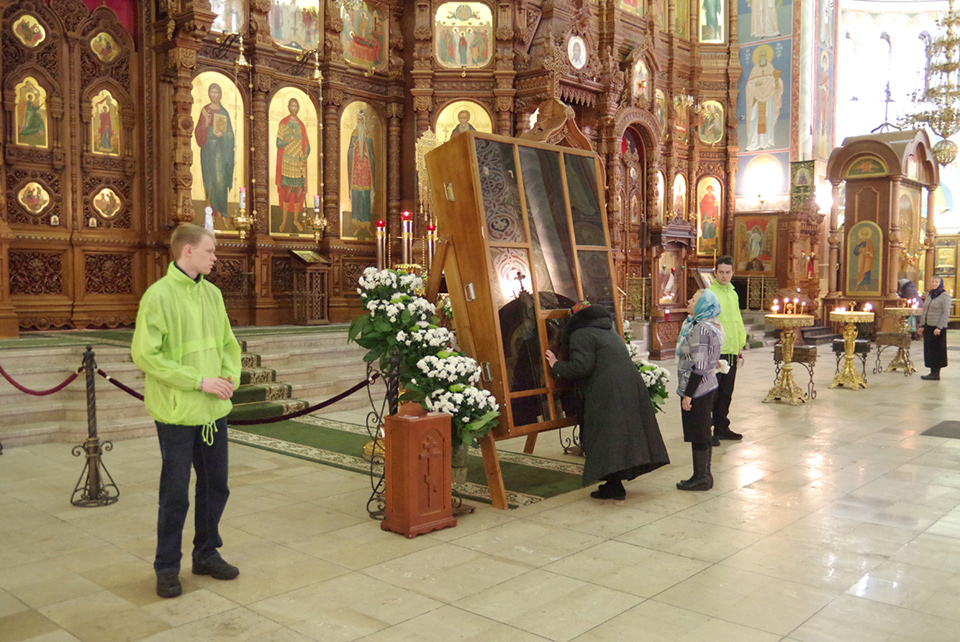 Арзамас Воскресенский собор животворящий крест