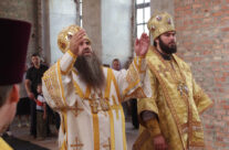 Митрополит Георгий возглавил Божественную литургию в Смоленском храме на подворье Серафимо-Дивеевского монастыря в Арзамасе