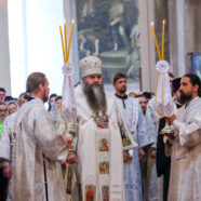 Митрополит Георгий возглавил Божественную литургию в Воскресенском кафедральном соборе Арзамаса