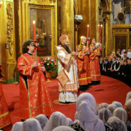 Митрополит Георгий совершил Всенощное дение в Воскресенском кафедральном соборе города Арзамаса