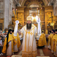 Митрополит Георгий совершил Божественную литургию в Воскресенском кафедральном соборе Арзамаса