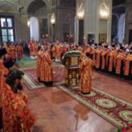 Митрополит Георгий возглавил всенощное бдение в Воскресенском кафедральном соборе Арзамаса