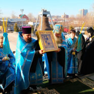 В Нижнем Новгороде встретили икону Божией Матери «Достойно есть», пребывавшую до революции в Алексеевском монастыре Арзамаса