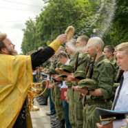 В Арзамасе состоялось принятие присяги молодым пополнением воинской части № 17845