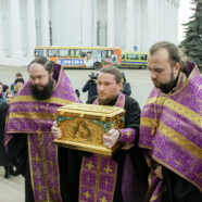 В Арзамас прибыл ковчег с частицей святых мощей блаженной Матроны Московской