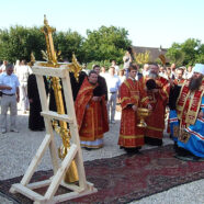 В селе Заречное Арзамаского района установлен крест на восстанавливающуюся церковь во имя Архангела Михаила