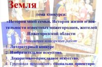 Конкурс «Святая Нижегородская земля»